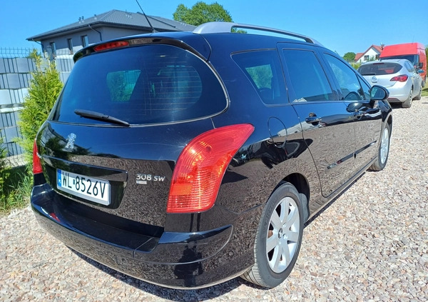 Peugeot 308 cena 18400 przebieg: 223000, rok produkcji 2011 z Moryń małe 92